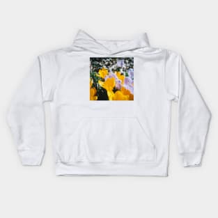 Springtime Crocuses - Diana 120mm Photograph Kids Hoodie